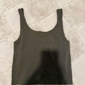 Elegant Olive Women's Tank Top